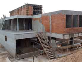 construção de casas em uchoa construção de sobrado em alvenaria
